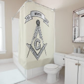 Freemasonerbord Douchegordijn (In situ)