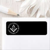 Freemasonerbord Etiket (Insitu)