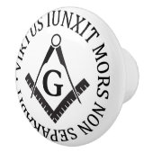 Freemasonerbord Keramische Knop (Rechts)