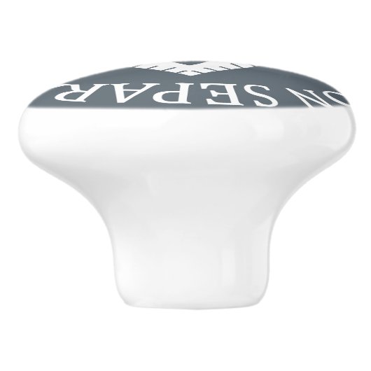 Freemasonerbord Keramische Knop (Zijkant)