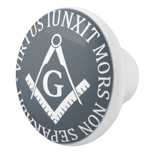 Freemasonerbord Keramische Knop (Rechts)