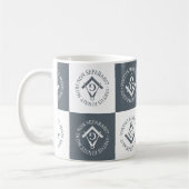 Freemasonerbord Koffiemok (Links)