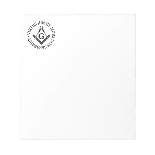 Freemasonerbord Notitieblok (Voorkant)
