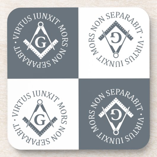 Freemasonerbord Onderzetter (Voorkant)