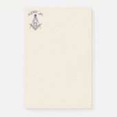Freemasonerbord Post-it® Notes (Voorkant)