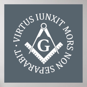 Freemasonerbord Poster