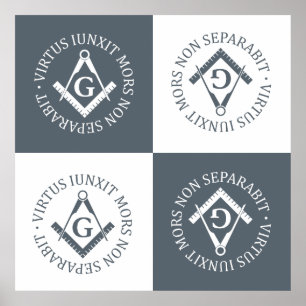 Freemasonerbord Poster