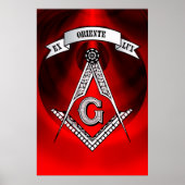 Freemasonerbord Poster (Voorkant)
