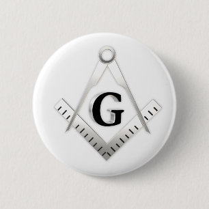 Freemasonerbord Ronde Button 5,7 Cm