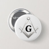 Freemasonerbord Ronde Button 5,7 Cm (Voorkant /achterkant)