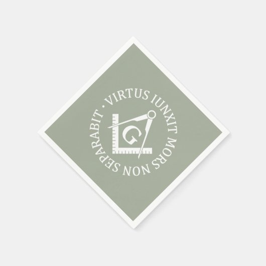 Freemasonerbord Servetten (Hoek)