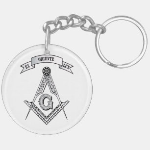 Freemasonerbord Sleutelhanger