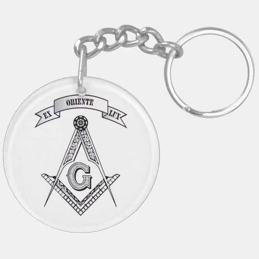 Freemasonerbord Sleutelhanger (Achterkant Links)