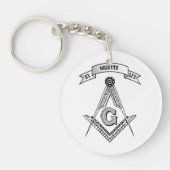 Freemasonerbord Sleutelhanger (Voorkant)