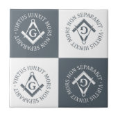 Freemasonerbord Tegeltje (Voorkant)