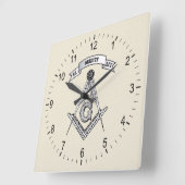 Freemasonerbord Vierkante Klok (Hoek)