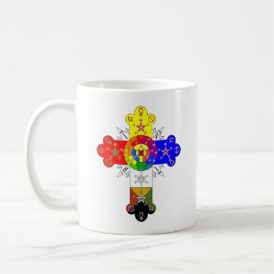 Freemasonic Rosy Cross Koffiemok