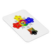 Freemasonic Rosy Cross Magneet (Rechterzijde)