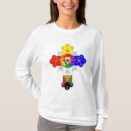 Freemasonic Rosy Cross T-shirt (Voorkant)