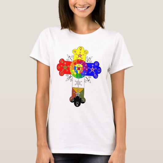 Freemasonic Rosy Cross T-shirt (Voorkant)