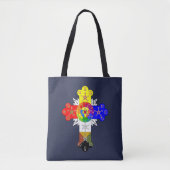 Freemasonic Rosy Cross Tote Bag (Voorkant)