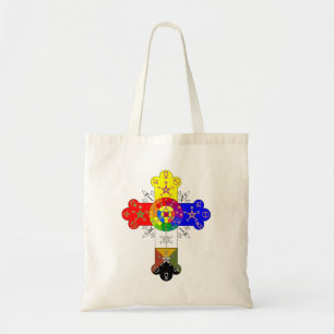 Freemasonic Rosy Cross Tote Bag