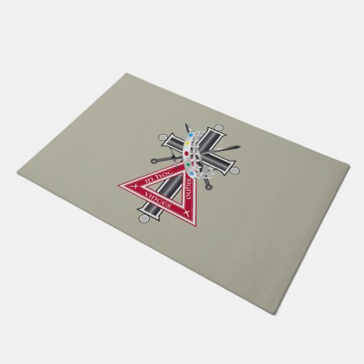 Freemasonkruis Deurmat (Schuin)