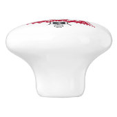 Freemasonkruis Keramische Knop (Zijkant)