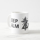 Freemasonkruis Koffiemok (Voorkant links)