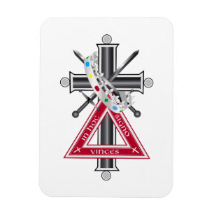 Freemasonkruis Magneet