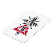 Freemasonkruis Magneet (Linkerzijde)