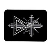 Freemasonkruis Magneet (Horizontaal)
