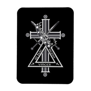 Freemasonkruis Magneet
