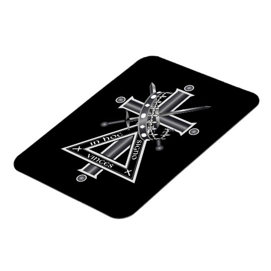 Freemasonkruis Magneet (Linkerzijde)