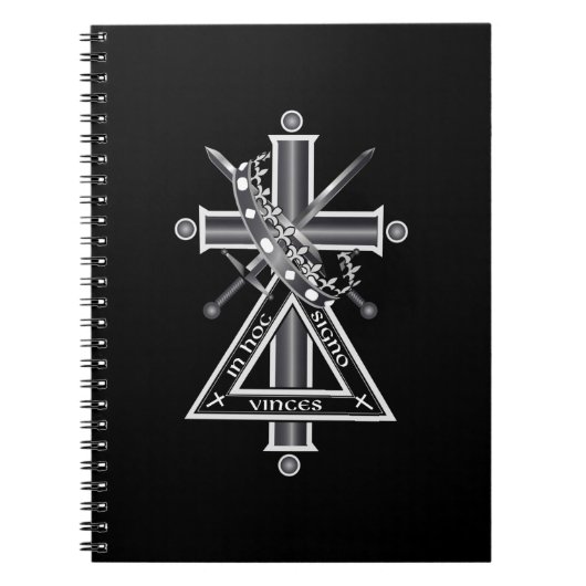 Freemasonkruis Notitieboek (Voorkant)