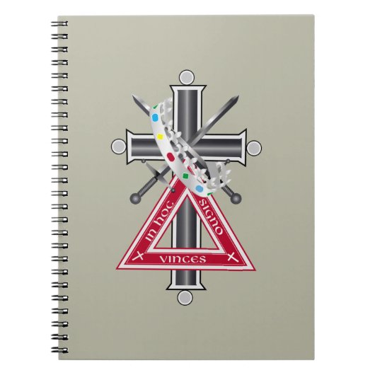 Freemasonkruis Notitieboek (Voorkant)