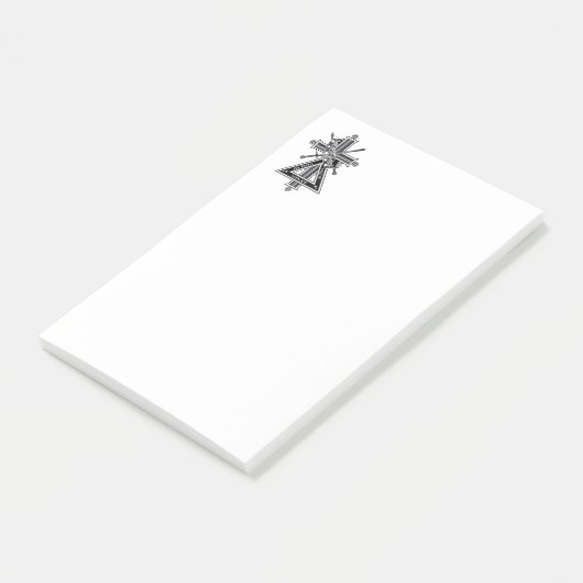 Freemasonkruis Post-it® Notes (Schuin)