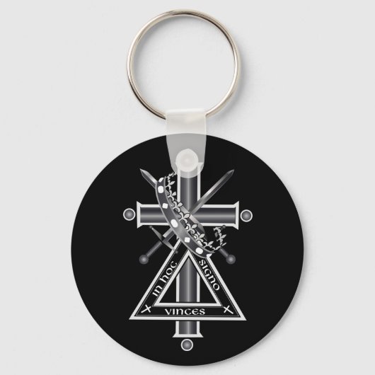 Freemasonkruis Sleutelhanger (Voorkant)