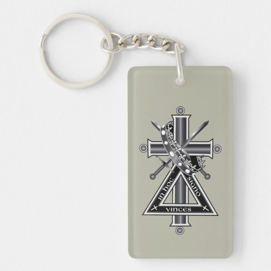 Freemasonkruis Sleutelhanger (Voorkant)