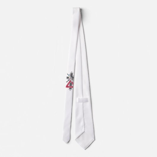 Freemasonkruis Stropdas (Achterkant)