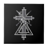 Freemasonkruis Tegeltje (Voorkant)