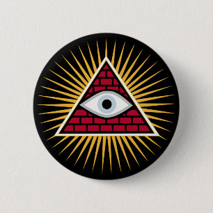 Freemasonoog Ronde Button 5,7 Cm