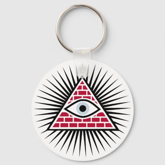 Freemasonoog Sleutelhanger (Voorkant)
