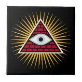 Freemasonoog Tegeltje (Voorkant)