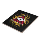 Freemasonoog Tegeltje (Zijkant)