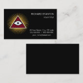 Freemasonoog Visitekaartje (Voorkant / Achterkant)
