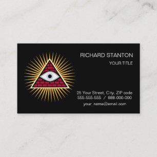 Freemasonoog Visitekaartje