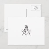 freemasonry.ai briefkaart (Voorkant / Achterkant)