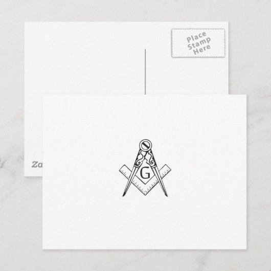 freemasonry.ai briefkaart (Voorkant / Achterkant)