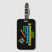 Freemasonry Bagagelabel (Voorkant (verticaal))